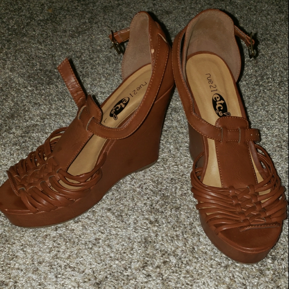 Cute wedge sandals